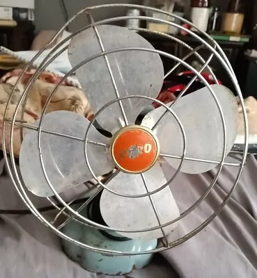 Vintage MGraw Edison Zero 4 Blade Fan Industrial Decor - Model 08499 • $15.95