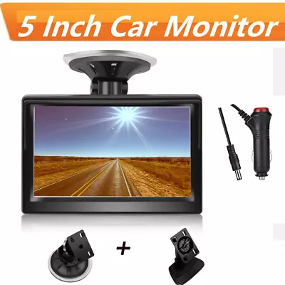 TFT LCD HD Color Screen Monitor 5 Inch For Car Rear View Reverse Backup Camera • $24.69