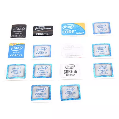 5pcs Notebook Desktop Computer Core I5 Series Sticker Decoration LabYZ • $4.83