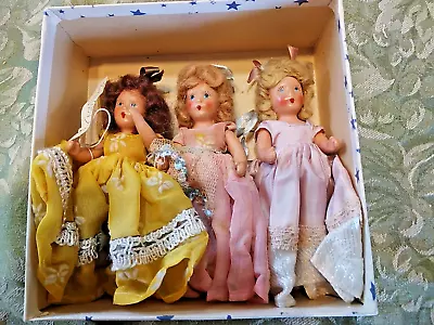 Vtg Hollywood Doll Co. Lot Of 3 • $9.99