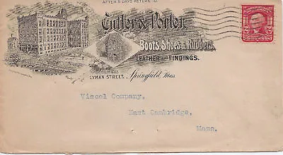 1428 Cutter & Porter Shoe Advertising Cover Springfield MA Viscol Co Cambridge • $19.50