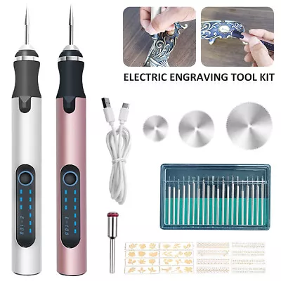 AU Cordless Electric Mini Drill Grinder Engraving Pen Variable Speed Rotary Tool • $43.69