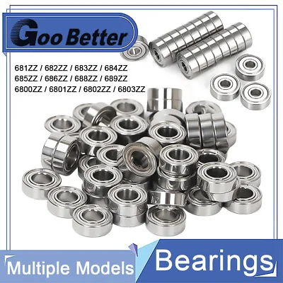 681/682/683/684/685/686/688-6803ZZ Small Miniature Ball Bearings Micro Mini Slim • $1.52