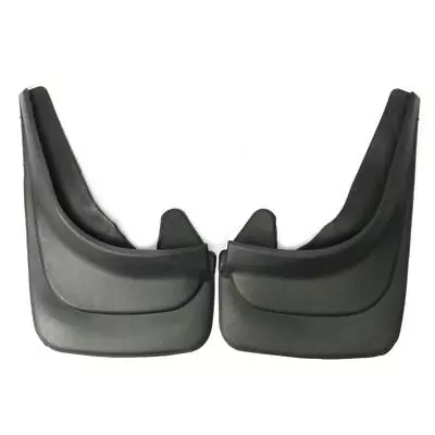 For Car Vans Mud Flaps Black ABS Mud Guards Splash Guards Molded 2 Pcs Rear • $28.70