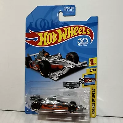 Hot Wheels Zamac 2018 Indy 500 Oval “GULF” Legends Of Speed VHTF • $0.99