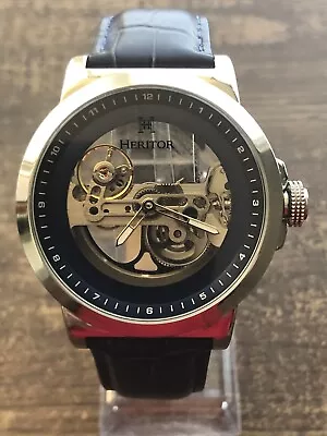 Heritor Mystery Skeleton Watch Cool Unique Space Age Interstellar View Ufo • $144.44