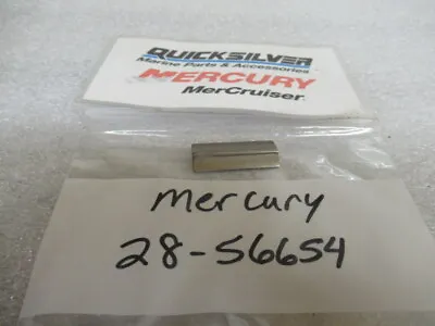 $6.67 • Buy V21 Genuine Mercury Quicksilver 28-56654 Drive Key OEM New Factory Boat Parts