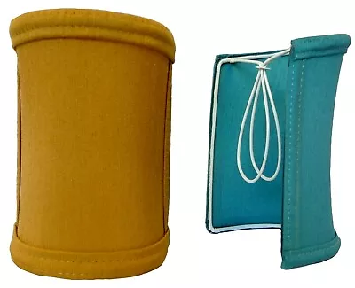 £38.50 • Buy Half Candle Wall Lights Lampshades, Clip On Lampshades, Chandelier Lamp Shades.