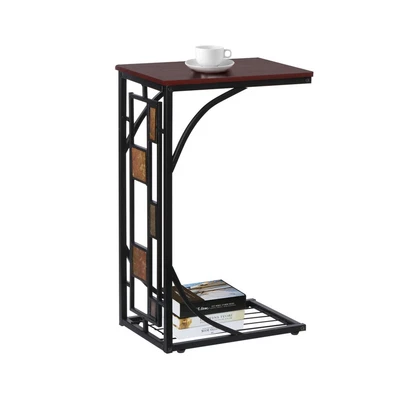 £13.50 • Buy Small End Table Living Room/Office Sofa Side Coffee/Tea Laptop Storage Tables