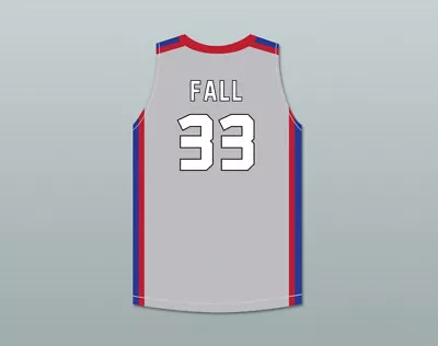 CUSTOM TACKO FALL 33 EACH 1 TEACH 1 ELITE AAU GRAY BASKETBALL JERSEY 2 Stitched • $19.99