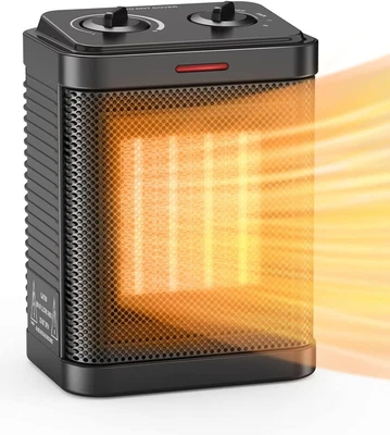 $19.99 • Buy 500-1500-Watt Space Heater With Thermostat Electric Ceramic For Room Home Office