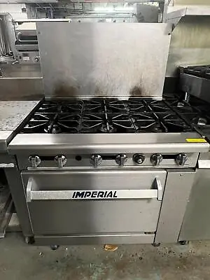 Imperial Gas 6 Burner Range With A Standard Oven IR-6 • $1620