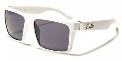 Locs Men's Classic White Square Sunglasses (LOC91102-WHT) *NEW* *FREE Ship* • $9.95