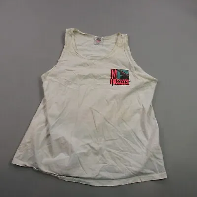 Maui And Sons Shirt Mens XL Lightweight Sleeveless Workout Gym Tank Top Casual • $19.97