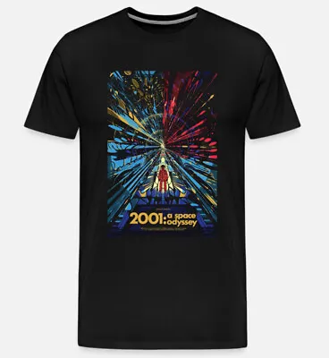$19.90 • Buy Mens T-Shirt Cotton Short Sleeve Movie 2001 A Space Odyssey