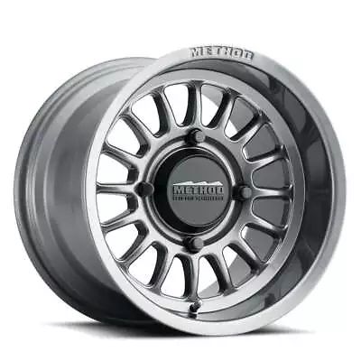 Method MR411 Bead Grip 15x7 / 5+2/38mm / 4x136 / 106.25mm Gloss Titanium Wheel • $258.83