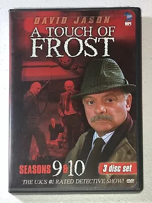 A Touch Of Frost DVD 3 Disc Set Seasons 9 & 10 David Jason British Crime Show • $12.99