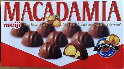 Meiji Macadamia Chocolate 9 Pc In 1 Box Japan Candy • $7.49