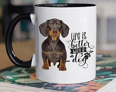 Dachshund Coffee Mug Dog Owner Mug Puppy Coffee Mug Cute Dog Mom Gift Kennel Clu • $18.99