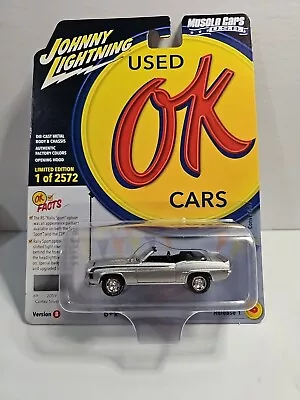 Johnny Lightning Silver 1969 Chevy Camaro RS/SS Convertible 1/64  • $6.99