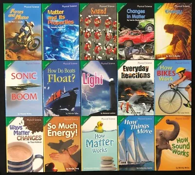 3rd Grade PHYSICAL SCIENCE Curriculum Readers (15 Books)Teacher/Homeschool/Tutor • $31.99