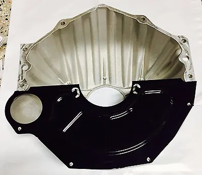 Chevy 4 Speed Inspection Plate Flex 621 Bell Housing 11  Clutch Plate Cover • $40.45