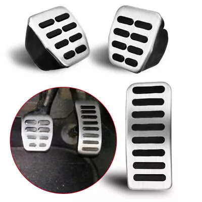 $12.18 • Buy 3x Clutch Gas Brake Foot Pedal Cover For VW Bora Golf MK3 MK4 Vento Lupo 92-2017