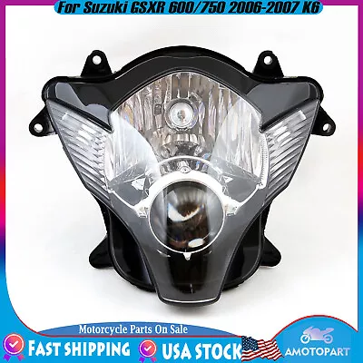 Headlight Head Light Fits For Suzuki GSXR 600/750 GSXR-600 GSXR-750 2006-2007 K6 • $70.71