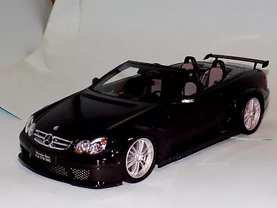 Mercedes Benz CLK DTM AMG Street Cabriolet Black KYOSHO 08462BK 1:18 • $74.99