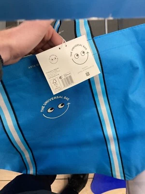 £10 • Buy Anya Hindmarch X Co-Op Blue Colour The Universal Bag Shopper Tote Bag *NEW* Coop