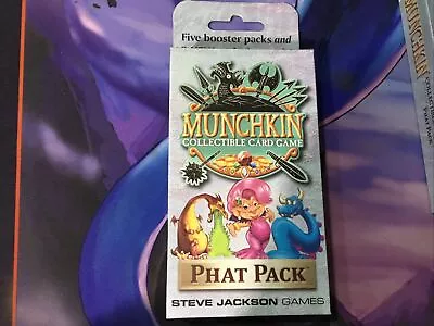 Munchkin Phat Pack Card Game Expansion Damaged Packaging • $13