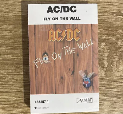 AC/DC - FLY ON THE WALL - Cassette Tape 465157 4 Albert • $30.52