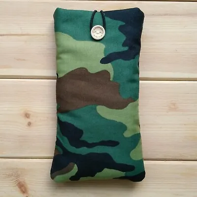 For Zte Blade V10 / S7 Handmade Phone Case Fabric And Small Pocket Camouflage • £11.40