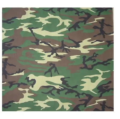 Camo Bandana Army Bandanna Head Band Scarves Army Flag Bandanna Head Band Scarf • £2.97