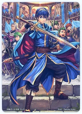 Marth - Fire Emblem 0 Cipher Marker Card - Shadow Dragon - 08/2019 Promo NM • $4.29