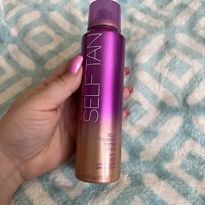 Victoria’s Secret Self Tan Tinted Body Spray 360 Continuous  Application 3.72 Oz • $37.75