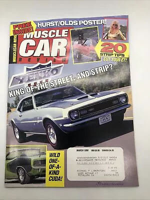 Muscle Car Review Magazine March 1999 Yenko Camaro • $14.22