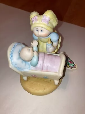 1984 Cabbage Patch Kids  Getting Acquainte  Porcelain Figurine By Xavier Roberts • $14