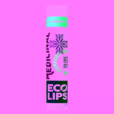 Medicinal Mint Premium Lip Balm 0.15 Oz By Eco Lips • $8.85