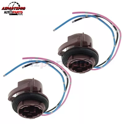 2pcs Bulb Socket Turn Signal Light Harness Wire Plug Connector For Nissan Toyota • $8.96