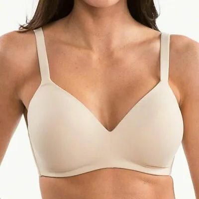 Nwot Wacoal Nude Wireless 34b 34c 34d 34dd 34ddd How Perfect Soft Cup Bra 852189 • $24.95