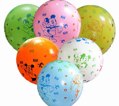 20pcs 12  Disney Mickey Mouse Minnie Theme Birthday Party Balloon Various Colour • $5.32