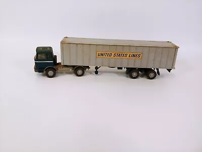 Wiking Germany Semi Tractor Trailer Truck Unites States Lines • $36