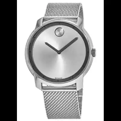 Movado BOLD Women's 3600260 Thin Stainless Steel Mesh Bracelet Watch MSRP $595 • $249.95