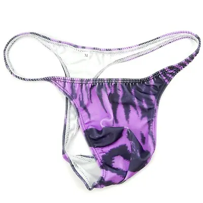 K277 PW String Thong String Narrow Waist Body Posing Flag Stripes Stars Rainbow • $10.99