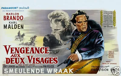 One Eyed Jacks Marlon Brando Vintage Movie Poster Print • $6.49