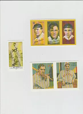 (9) T205 Mathewson Ny Giants Lot ($50) Hubbell Ott Goudey Goslin Dover Reprints • $4.99