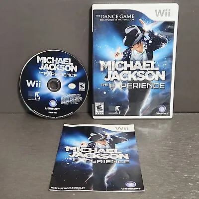 Michael Jackson Experience Wii CIB Tested Free Shipping Same Day • $34.88