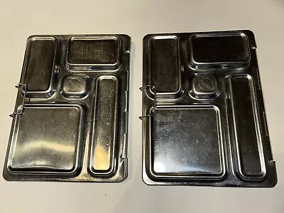 2 PlanetBox ROVER Classic Stainless Steel Lunch Box With 5 Compartments Each • $34