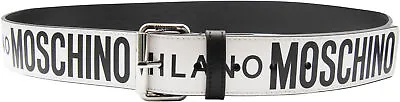 Moschino Printed Leather Belt Men's Designer Belt • $149.99